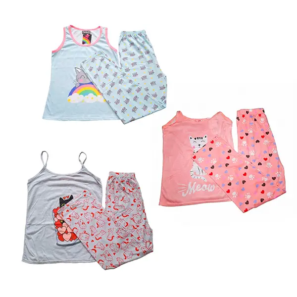 Conjunto Pijama Franela con Mono